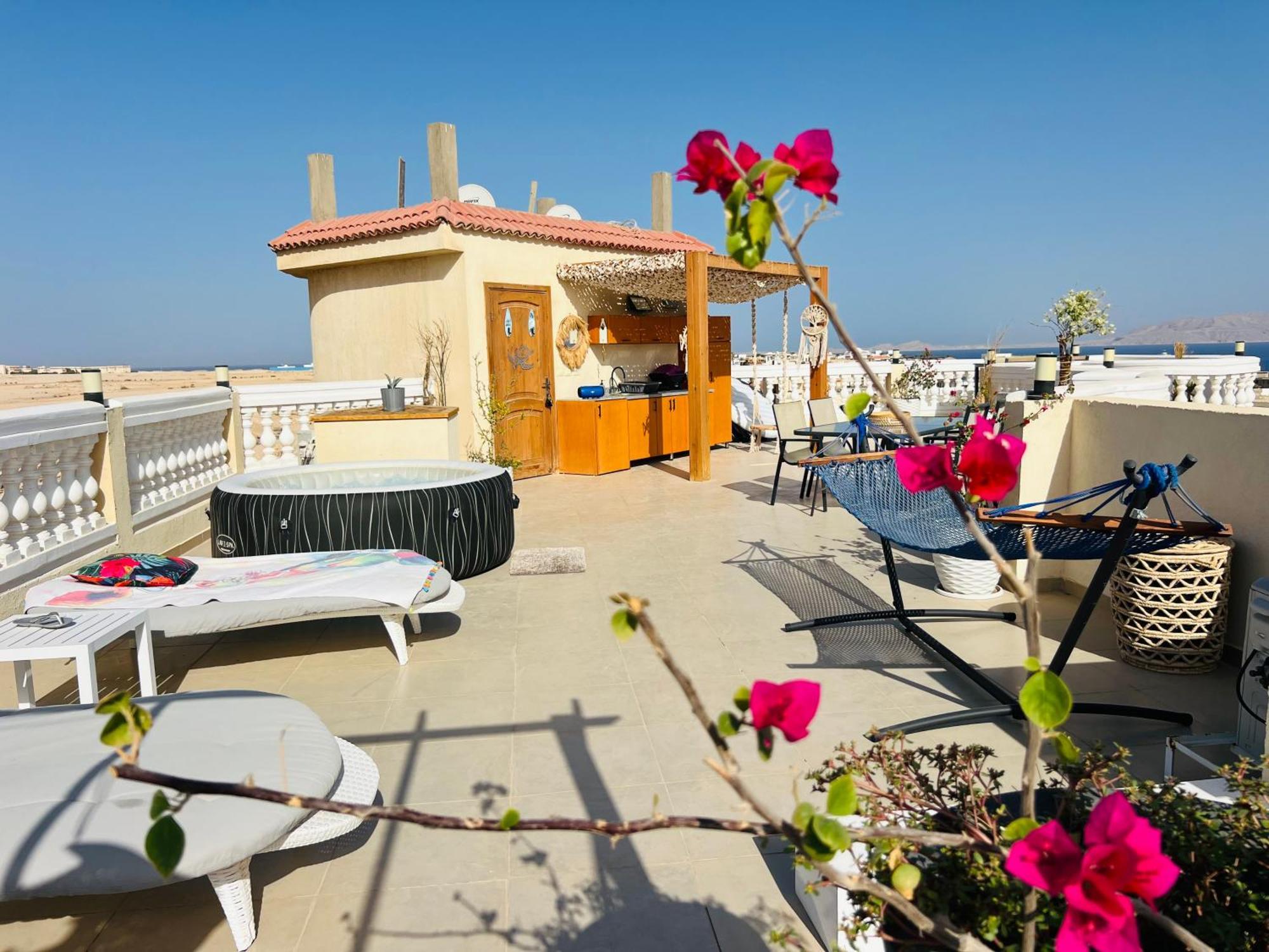 The Rooftop - Amazing - Sea View - Pool - Penthouse -jacuzzi - Sheikh * Sharm el-Sheikh