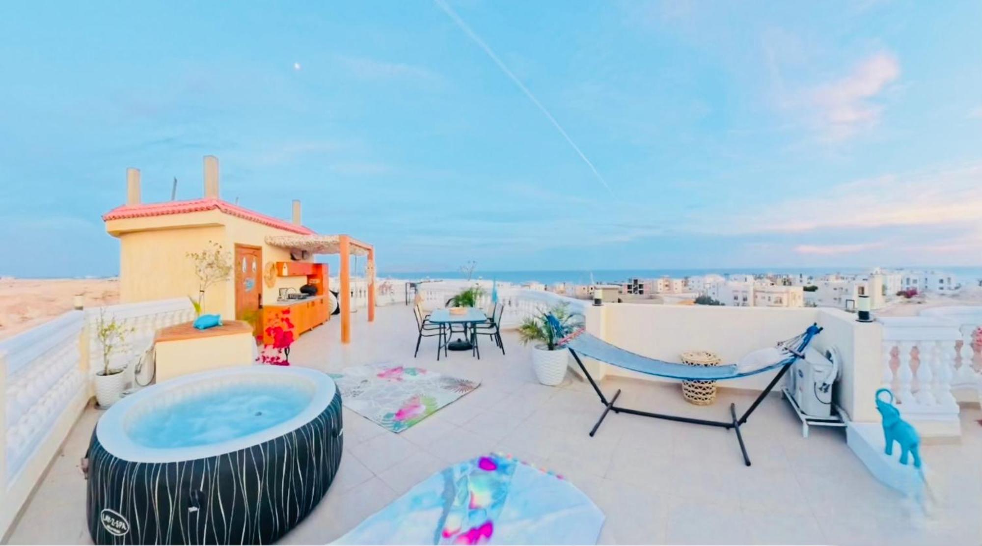 The Rooftop - Amazing - Sea View - Pool - Penthouse -jacuzzi - Sheikh * Sharm el-Sheikh