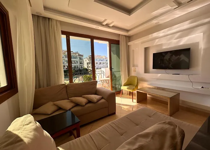 2-Bedroom Apartment On The Second Floor With A Balcony And Amazing Pool View & Free Beach Access In Sharm Hills Resort
